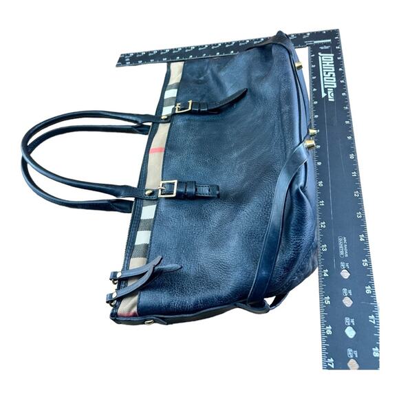 BURBERRY  Salisbury Tote Hand Bag Tote Bag leather Women black - Picture 9 of 10